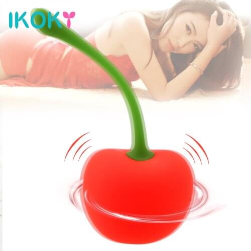 Mini Cherry G-spot Vibrators Vaginal Kegel Ball Sex Toys for Women Female Masturbation Machine Couples Tools Anal Plug Sex Shop