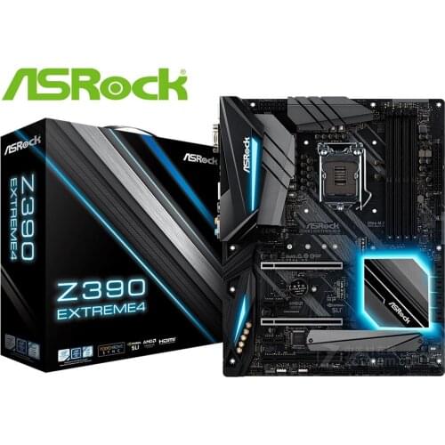 NEW ASRock Z390 Extreme4 desktop motherboard LGA 1151 DDR4 USB2.0 USB3.1 Z390 Desktop Computer mainboard PC