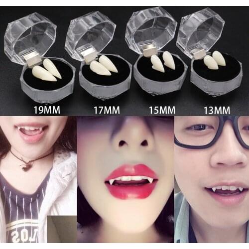 A Pair Festival Gags & Practical Jokes Differen Funny Vampire Zombies Teeth Halloween April Fools Day Gift Wacky Toys