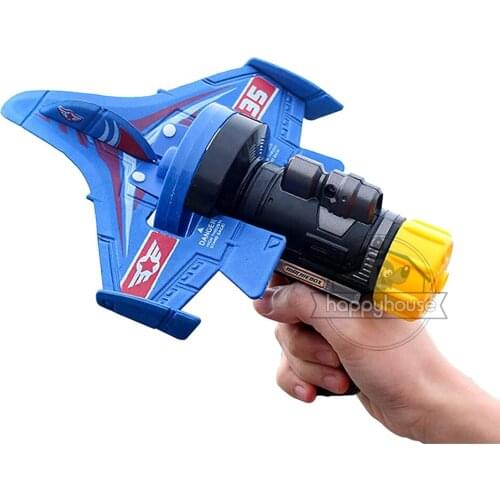 Airplane Launcher Bubble Catapult Plane Toy Airplane Toys for Kids plane Catapult Gun Shooting Game Toys Outdoor Sport Toys