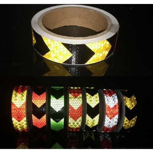 Reflective Stickers Safety Mark Reflective Strips Warning Stickers Tape Reflex Exterior Warning Strip Protect Car