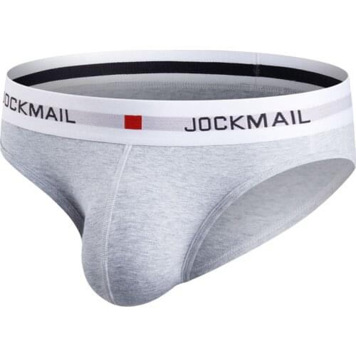 Jockmail ropa interior hombre Sexy Men Underwear Briefs Men Underpants Cueca U Pouch Male Panties Mens briefs Gay Underwear Hot