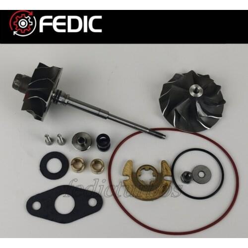 Turbo shaft and wheel + repair kit BV40 54409700002 for Audi VW Skoda Seat 2.0 TDI 103 Kw 140 HP CFFA CHAA CBAB BKD 2007