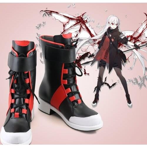 Unisex Anime Cosplay Arknights Warfarin Cosplay Costumes Boots Custom Made