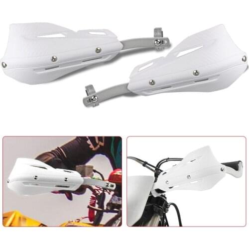 Motorcycle Handguard Handlebar white Hand Handle Bar Guard Protector for Motorbike Dirt Pit Bike Off Road For YAMAHA for Honda