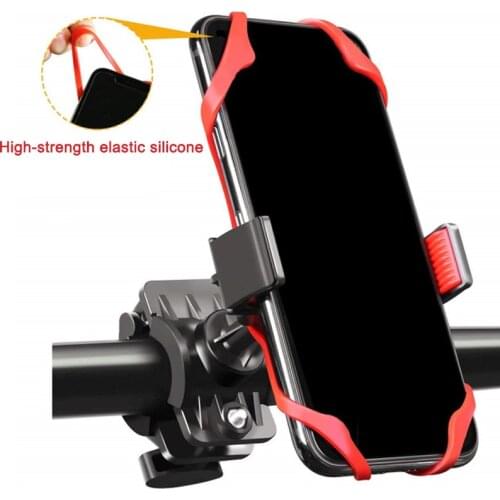 Motorcycle Handlebar Bike Mobile Cell Phone Mount Holder Support Bicycle Phone Stand Fit For iPhone X Xs Max 8 7 Plus Samsung