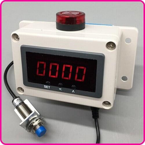 Digital display motors, motor speed, strap speed alarm, electronic speed meter, sensor speed measurement