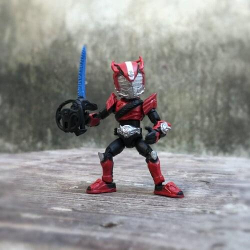 66mm Japanese original amine figure Kamen Rider 66ACTION DRIVE Q version movable action figure collectible model toys for boys