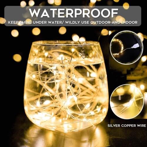 Fairy Lights 2/3/5/10M Led String Garland Christmas USB Light Waterproof for Tree Home Garden Wedding Party Outdoor Decor