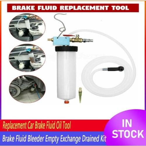 Auto Car Brake Fluid Oil Replacement Tool Hydraulic Clutch Oil Pump Brake Fluid Bleeder Empty Exchange Drained Kit