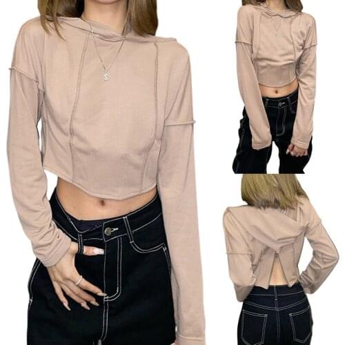 Женские футболки с капюшоном Kayotuas China At AliExpress