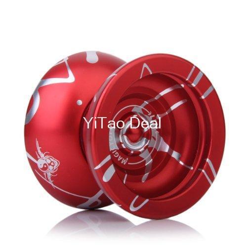 NEW Version Magic YOYO Red and silver N11 Alloy Aluminum Professional Yo-Yo YoYo Toy