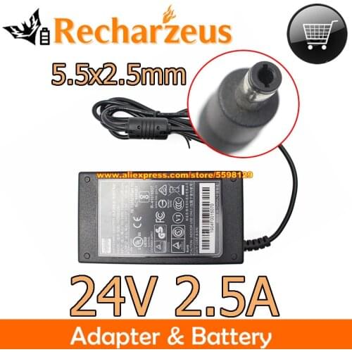 Genuine WEARNES WDS060240 AC Adapter 24V 2.5A 60W DC Adapter Charger Power Supply