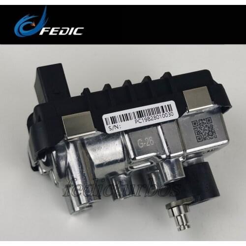 Turbocharger actuator wastegate G-26 752406 6NW009206 GTB1752VK 814501 for BMW 320D X3 xDrive20d N47 TU20L 2013