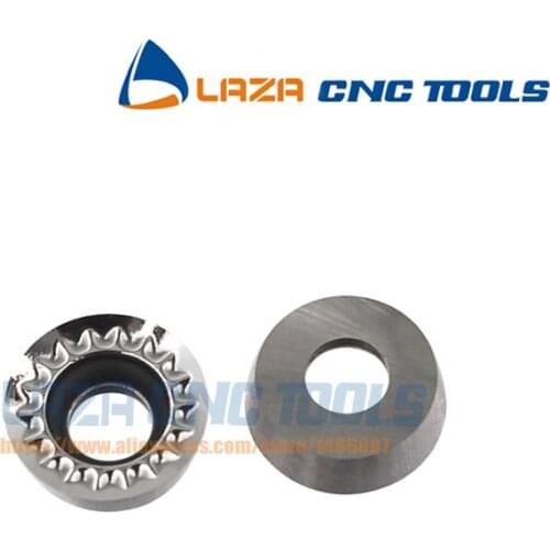 RPGT1204MO-AK H01*10pcs Korloy R6 Inserts Cutting Blades for CNC Turning EMR 6R Milling Cutter,for Aluminum and wood processing
