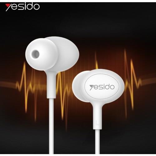 Yesido YH13 Bass Sound Wired Earphone With Microphone 3.5mm Sport Earphones For huawei iPhone Xiaomi Sony Earphone Headset