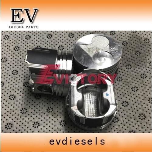 For kubota B7410 Tractor engine parts D782 piston and piston ring set