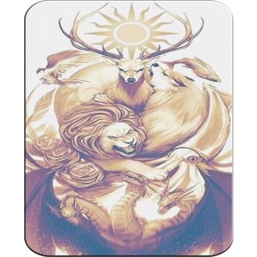 LARGE mousepad ANIMAL MYTHOLOGICAL mousepad raton