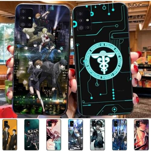 Anime PSYCHO PASS Phone Case For Samsung Galaxy A7 8 2018 6 8 Plus A9 2018 A10 20 30 40 50 70