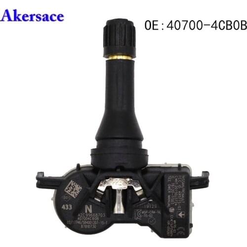 40700-4CB0B 407004CB0B Tire Pressure Monitor Sensor for Nissan LADA Renault Infiniti 433Mhz 40700-4CB0A 407004CB0A TPMS Sensor