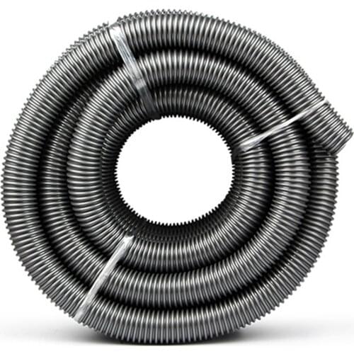Vacuum Bellows Hose Flexible Threaded Pipe Tube 1M Long 28mm Inner Dia Universal Vacuum Cleaner Hose