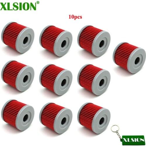XLSION 10pcs Fuel Oil Filter For Suzuki AN400 BURGMAN HYOSUNG GV250 GT250 AQUILA GT250