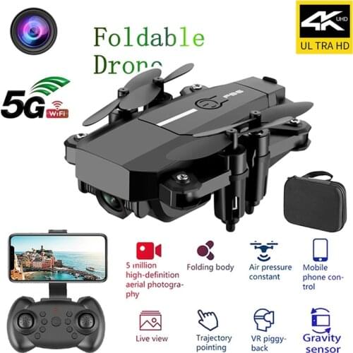 Mini RC Drone UAV Quadcopter Aerial Photography WIFI FPV with 4K HD Camera Remote Control 4-Axis Toys for Boyfriend Gift JIMITU