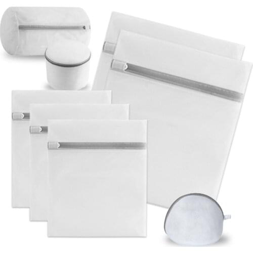 Net Laundry Bags,Reusable Mesh Travel Storage Organize Bag,Clothing Washing Bags for Laundry,Blouse,Bra,Hosiery,Stocking, Linger