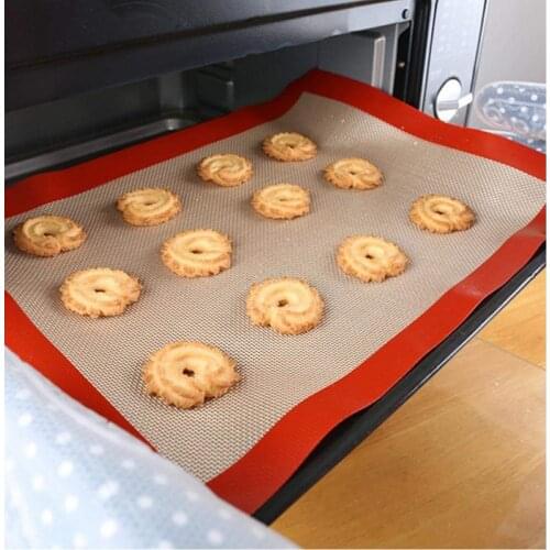 42*29.5cm Silicone Baking Mat High Temperature Resistant Non-Stick Cookie Pad for Cookie Sheet Mat Baking & Pastry Tools