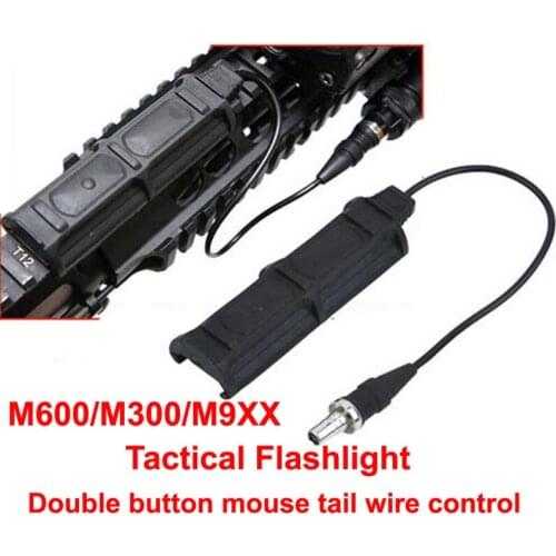 Night-Evolution M600/M300/M9XX M Series Tactical Flashlight Remote Dual Switch (1 Plug) Light Accessories