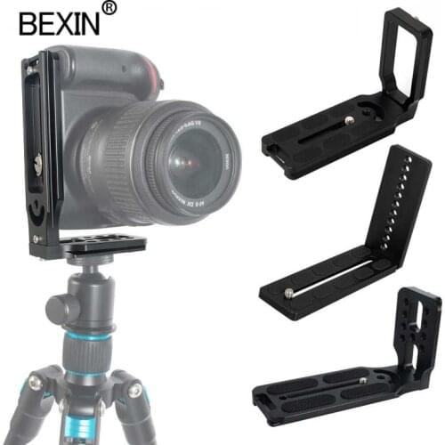 Vertical Shot L Plate Dslr Camera Quick Release L Plate Mount Bracket For Canon Nikon Sony Camera Arca Swiss Tripod Ball Head
