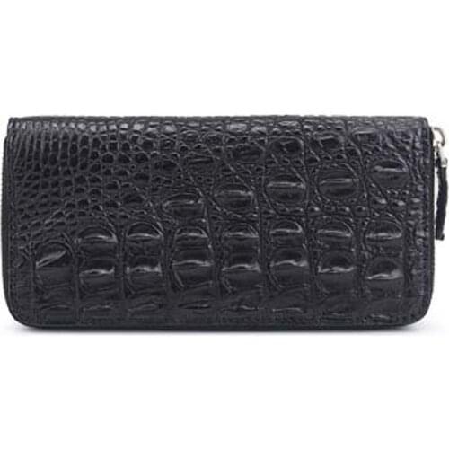 Yuanhui new arrival Siam crocodile Hand bag crocodile male long Hand caught business crocodile men cluch bag men wallet