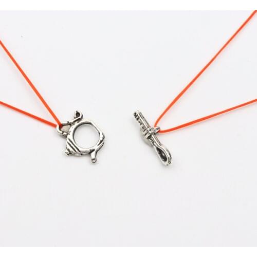 10Sets Antique Silver Kettle Hollow Shape OT Clasps Connectors For Jewelry Making Supplies Charms Earring Findings Hand Made DIY