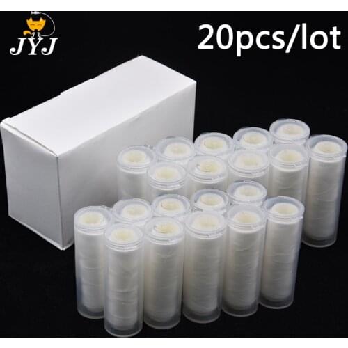 20pcs/lot PJ1/2/3/4/5 High Tensile Polyester Bait Elastic Thread Spool Sea Fishing bait elastic invisible fishing line Bait