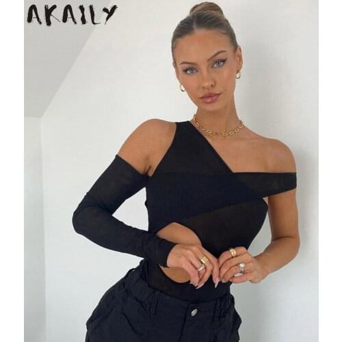 Женские укороченные майки Akaily China At AliExpress