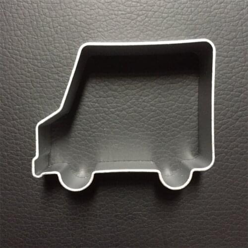 Free shipping car shape aluminium alloy cookie cutter cake mold desserts cookies mold
