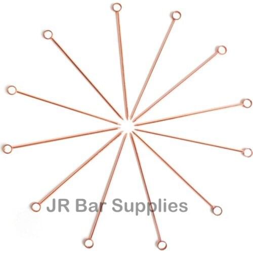 Free Shipping Cocktail Picks Copper Plated Pack of 12