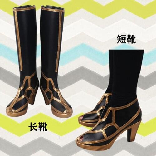 Fate Grand Order Merlin Cosplay Shoes Boots Halloween Carnival Cosplay Costume Accessories