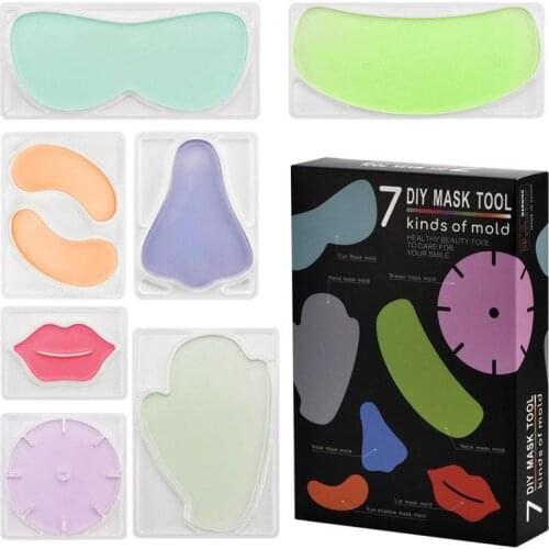 DIY Mask Maker Tools For Vegetable Fruits Mask Maker Skin Rejuvenation Moisturizing Eye Nose Lips Neck Hand Breast Mask Molds