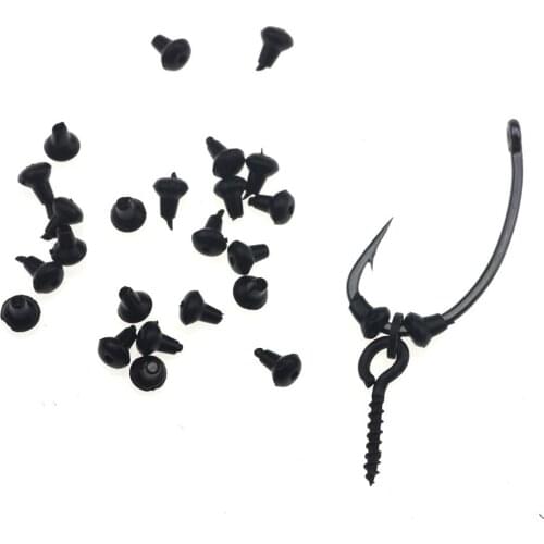 Hook Stops Beads Carp Green Carp Fishing Hair Fishing Accessories Stopper 50Pcs Ronnie Rig Pop UP Boilie Stop Fishing Tackle Box