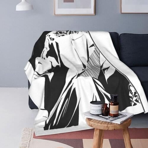 Death Note Blankets Fleece Print Yagami Light Multifunction Lightweight Throw Blanket for Bed Outdoor Bedspreads