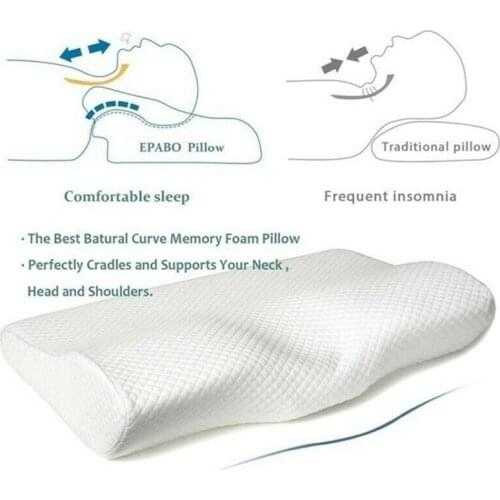Bedding Pillow Slow Rebound Maternity Memory Foam Pillow For Orthopedic Pillows Neck Protection Leg Knee Bolster Pillow