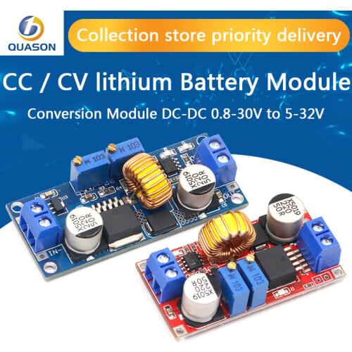 Original XL4015 E1 5A DC to DC CC CV Lithium Battery Step down Charging Board Led Power Converter Lithium Charger Module