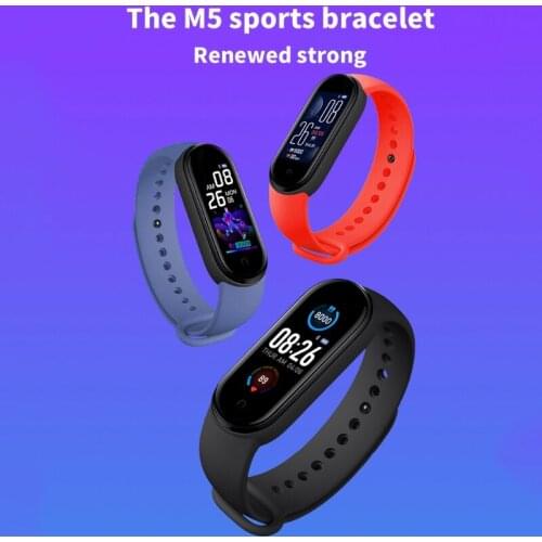 M5 Smart Watch Men Women Heart Rate Monitor Blood Pressure Fitness Tracker Smartwatch Band 5 Sport Watch