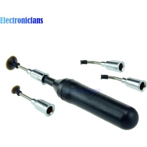 SMD IC Vacuum Sucking Pen Picker Pick Hand Tool 4 Suction Headers for MT-668 top
