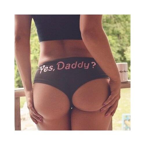 Newest Hot Fashion Women High Waist Brazilian Cheeky Bikini Bottom Letter Thong Ruched Briefs Panties Underwear