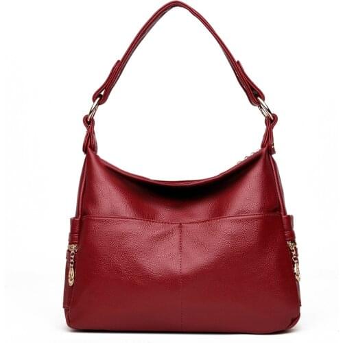 Women Leather Handbags Women Luxury Handbags Women Bags Designer Crossbody Bags Female Vintage Shoulder Bag Tote Top-handle Bags