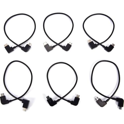 1PC Micro USB to Type C Micro USB Data Cable 90 Degree OTG Cable Cord For Portable DAC Digital Amplifier