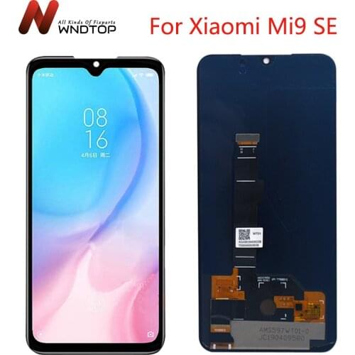 100% Tested For Xiaomi Mi 9 SE LCD Display Touch Screen Digitizer Assembly For MI 9SE Display Replacement FREE SHIPPING