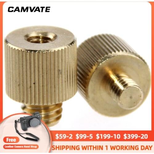 CAMVATE Thread Adapter Female/Male 1/4"-20 to 3/8"-16 C1244 camera photography accessories